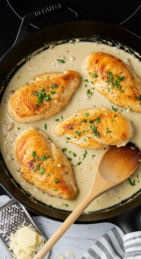 Creamy Garlic Parmesan Chicken