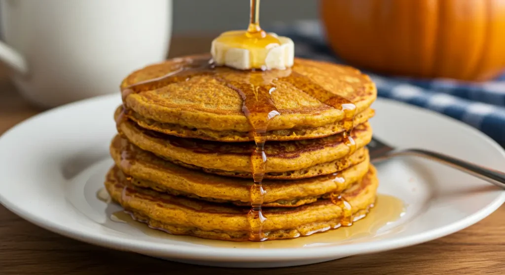 Pumpkin Protein Pancakes
