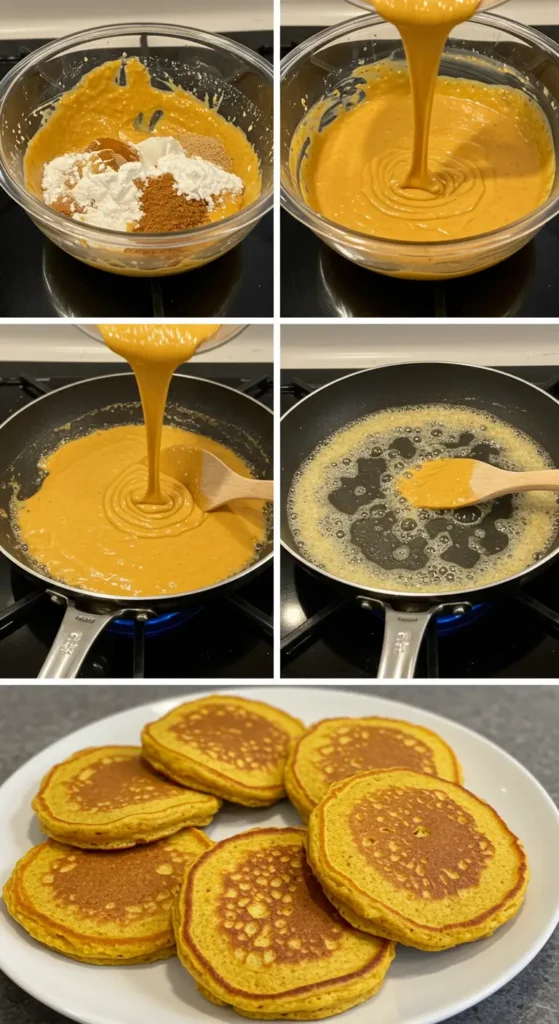 Pumpkin Protein Pancakes