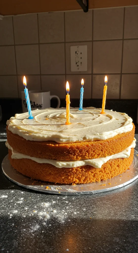 Pumpkin Spice Layer Cake with Cream Cheese Frosting