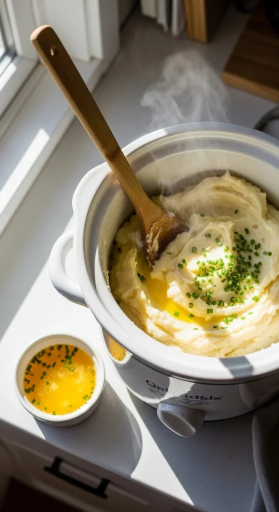Creamy Crockpot Mashed Potatoes
