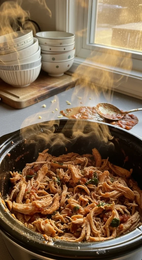 Dump-and-Go Salsa Chicken