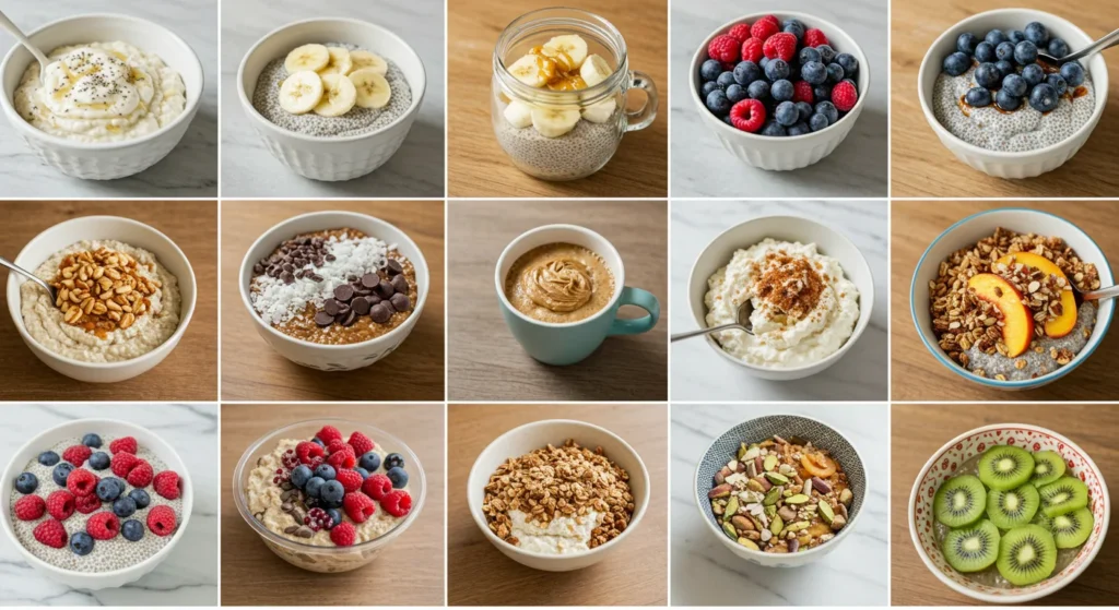 10 Best Chia Pudding Toppings (Low-Calorie & Protein-Boosting)