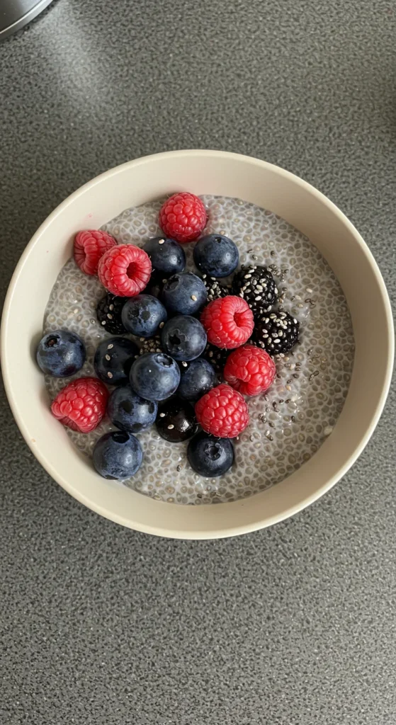 Fresh Berries + Chia Seeds