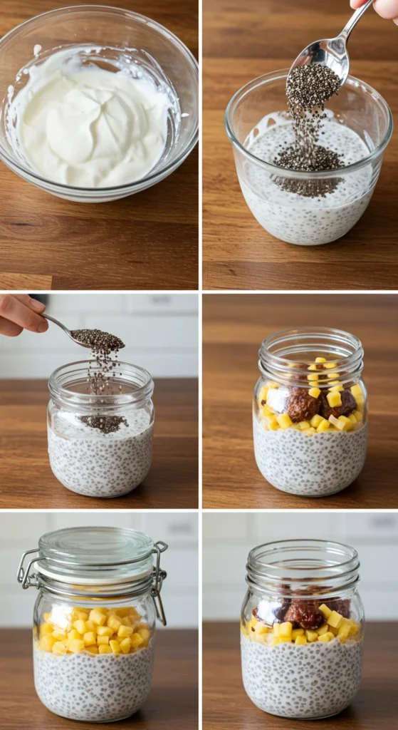 Greek Yogurt Chia Pudding (240 Calories, 20g Protein)