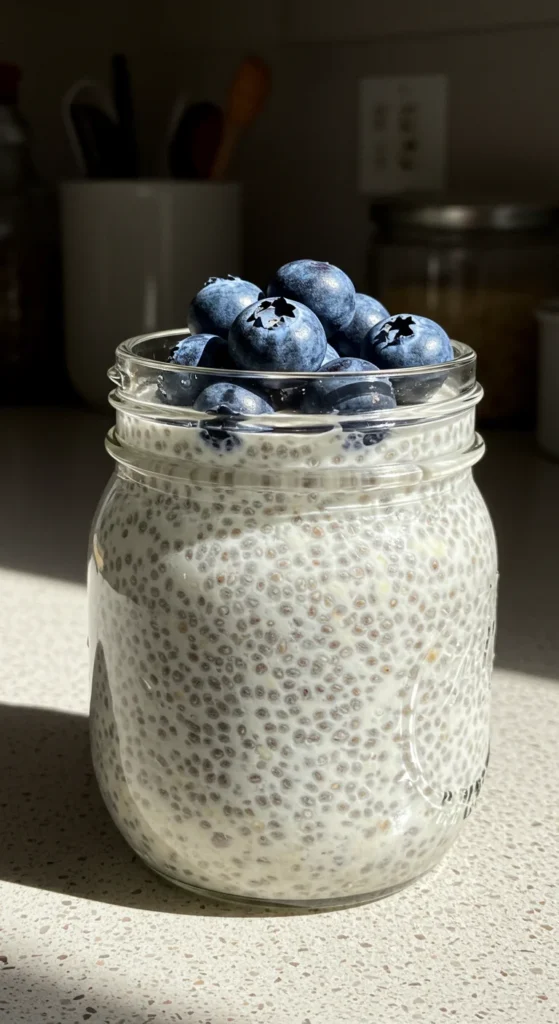 Greek Yogurt Chia Pudding (240 Calories, 20g Protein)