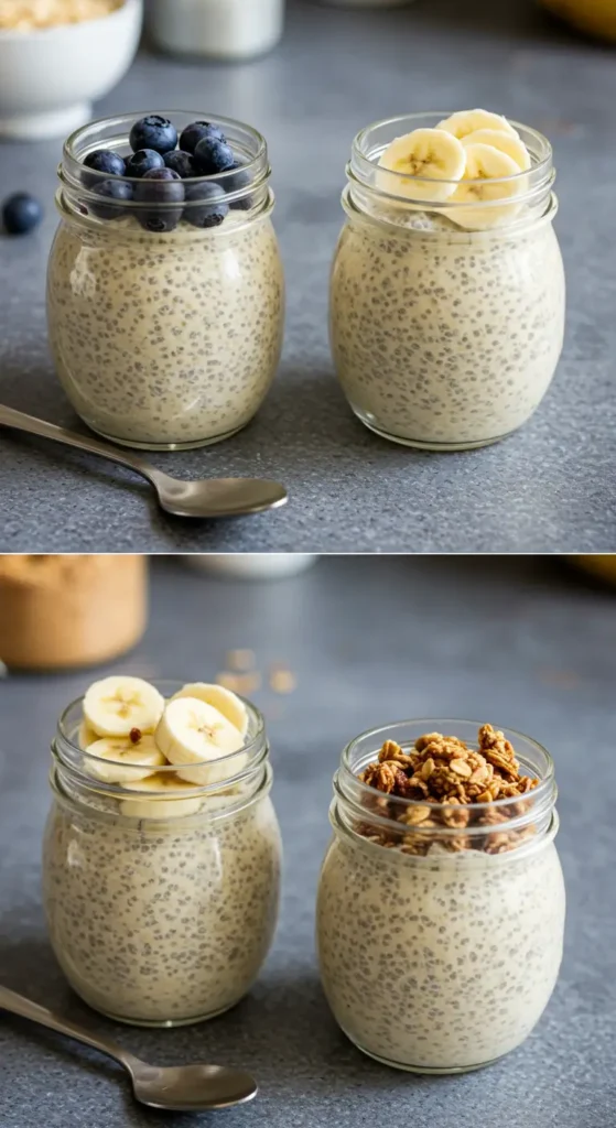 Vanilla Chia Pudding – 4 Ingredients! (180 Calories, 11g Protein)