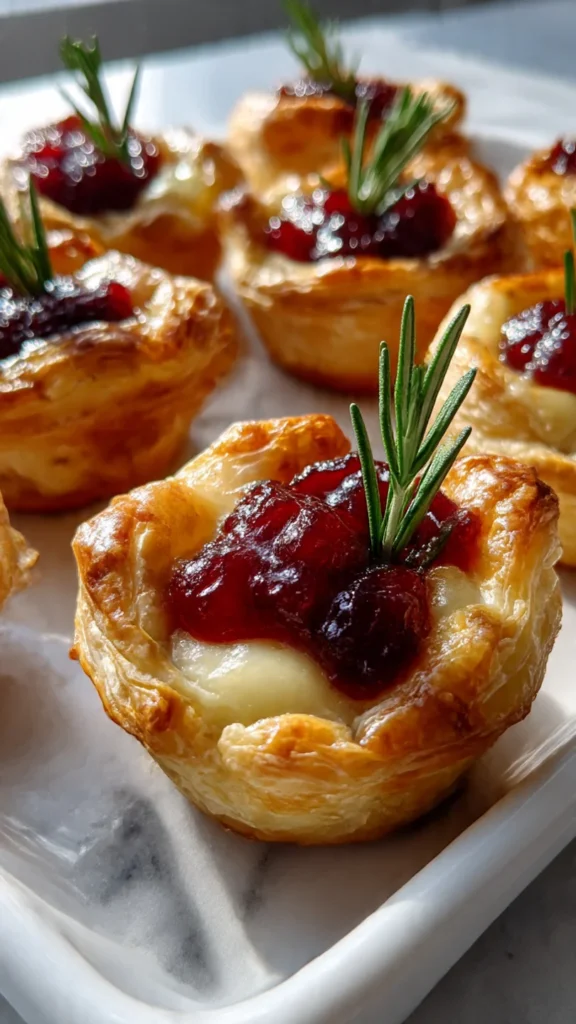1. Cranberry Brie Bites That Disappear in Minutes