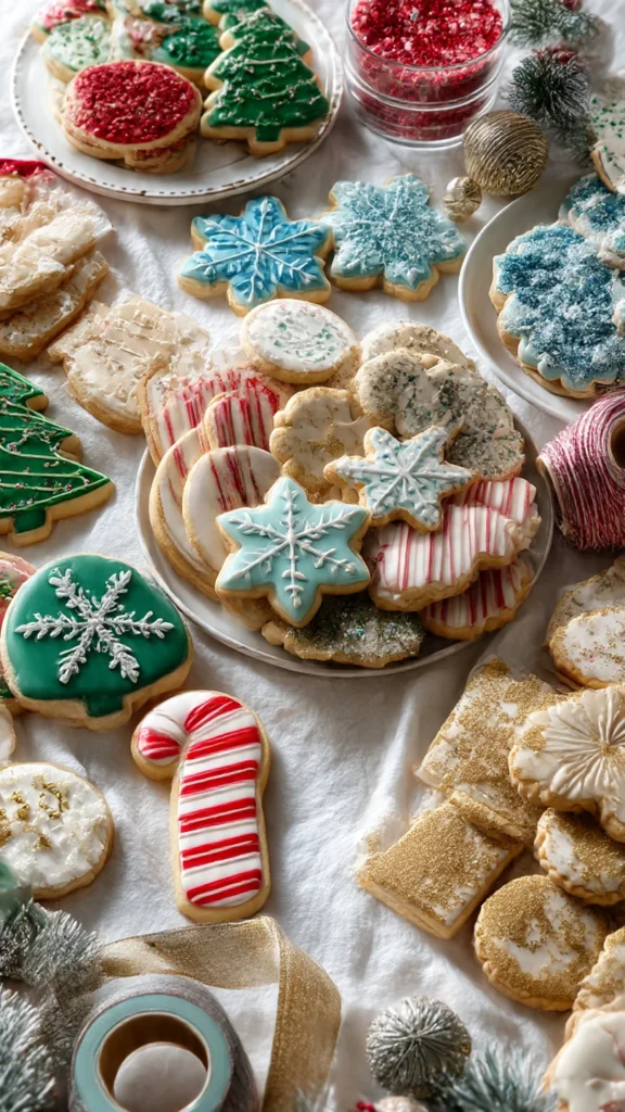 15. Christmas Sugar Cookies Decorated Ideas (Theme It Out)