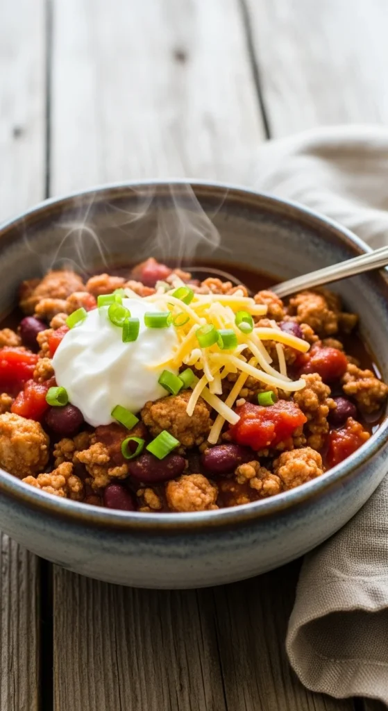 High Protein Turkey Chili