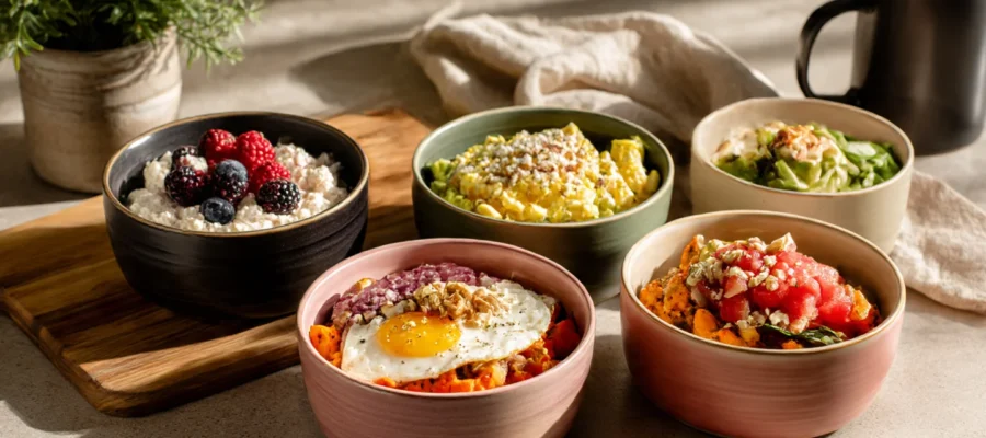 5 Easy Protein Breakfast Bowls You Can Make in Under 10 Minutes
