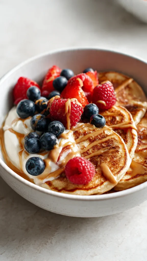 Protein Pancake Bowl