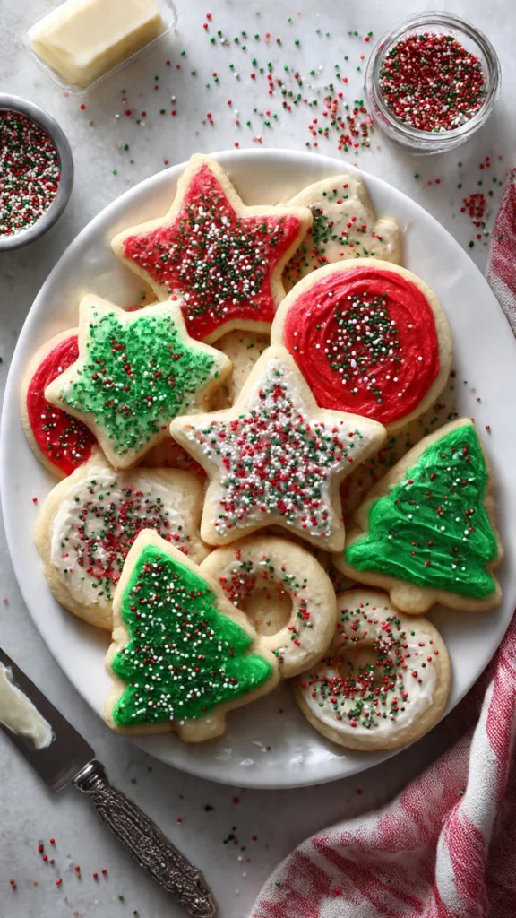 5. Christmas Sugar Cookies with Royal Icing (The Fancy Ones)