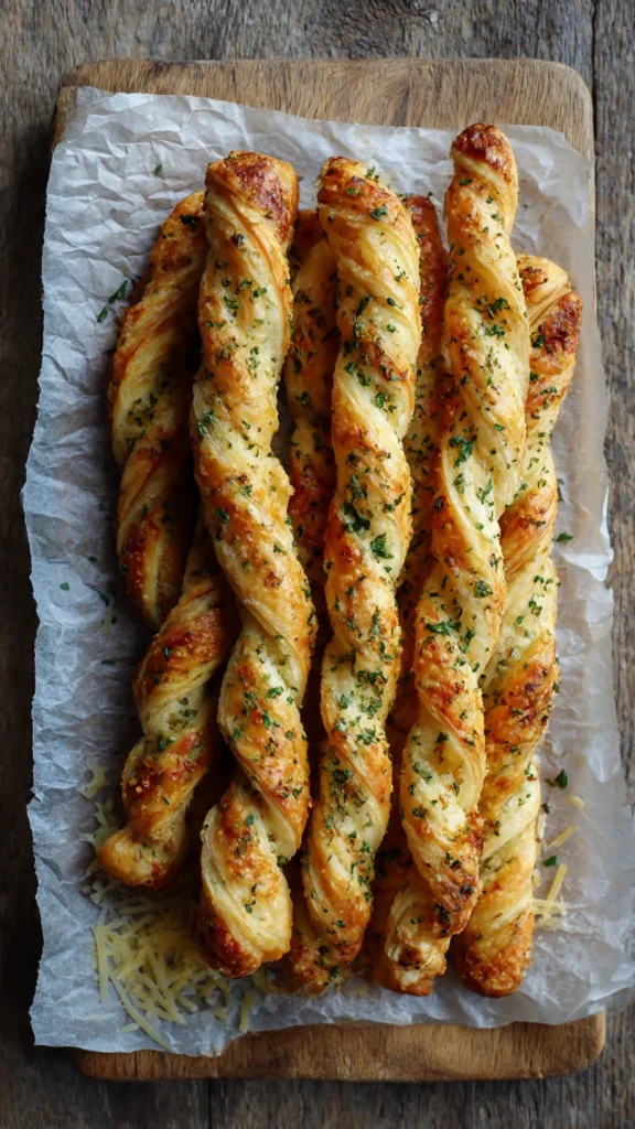 6. Puff Pastry Cheese Straws That Look Professional