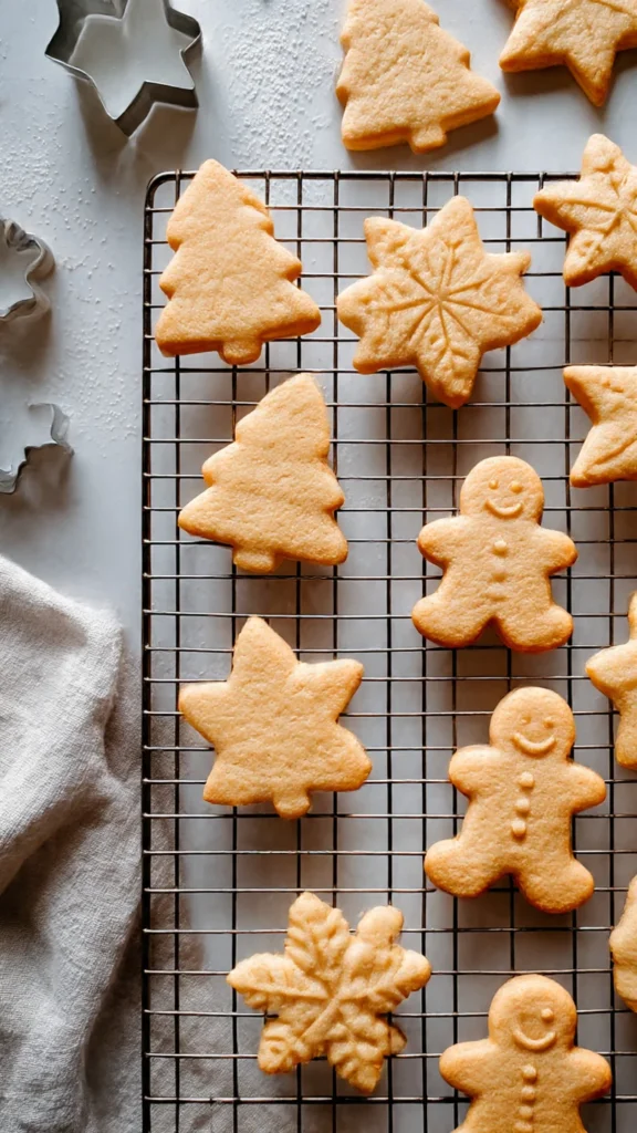 7. Christmas Cut-Out Sugar Cookies (Perfect Shapes Every Time)