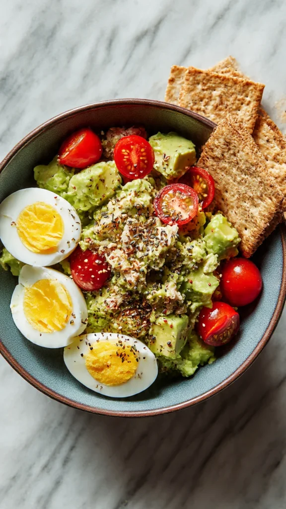 Tuna and Avocado Protein Bowl