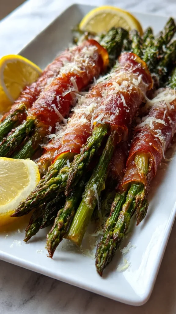 9. Prosciutto-Wrapped Asparagus Because Vegetables