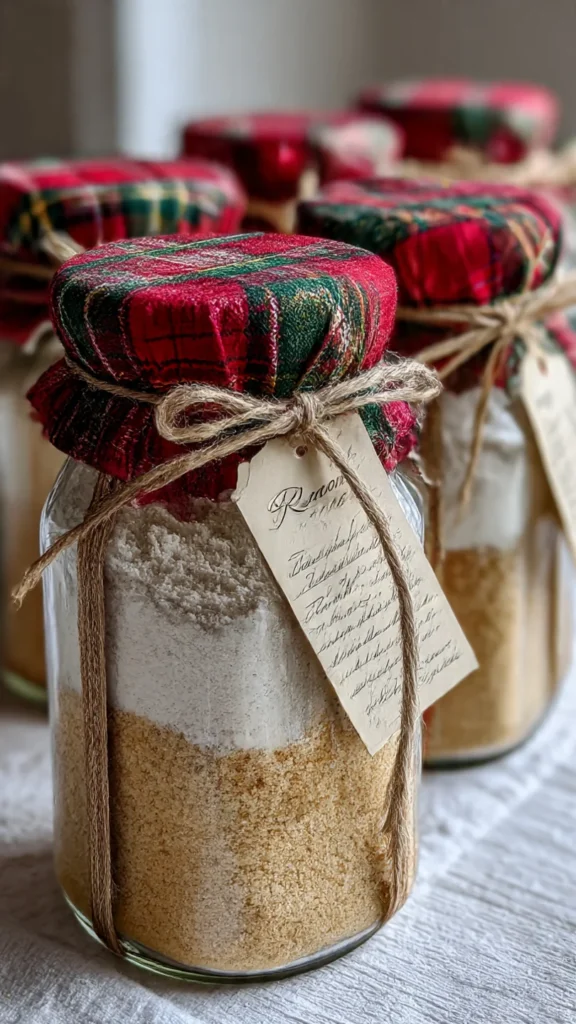 9. Sugar Cookies in a Jar (DIY Christmas Gifts)