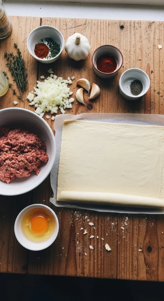 Golden Mini Sausage Rolls – Flaky Puff Pastry Christmas Appetizer Everyone Craves