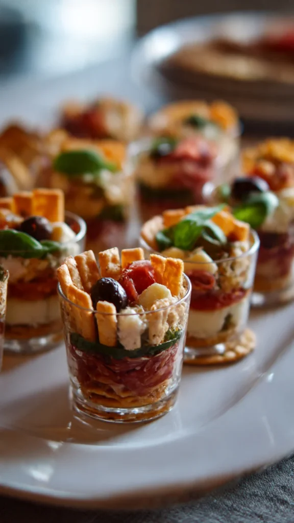 Individual Charcuterie Cups – Classy Christmas Finger Food Appetizer