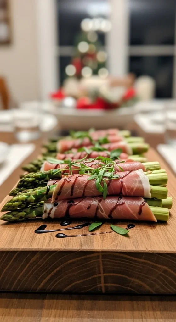Prosciutto-Wrapped Asparagus Spears – Simple Yet Fancy Christmas Appetizer