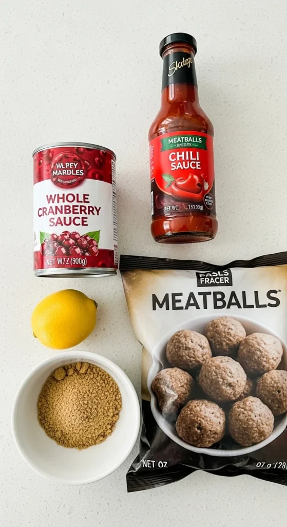 Sticky Cranberry Meatballs – Juicy, Flavor-Packed Christmas Finger Food Favorite