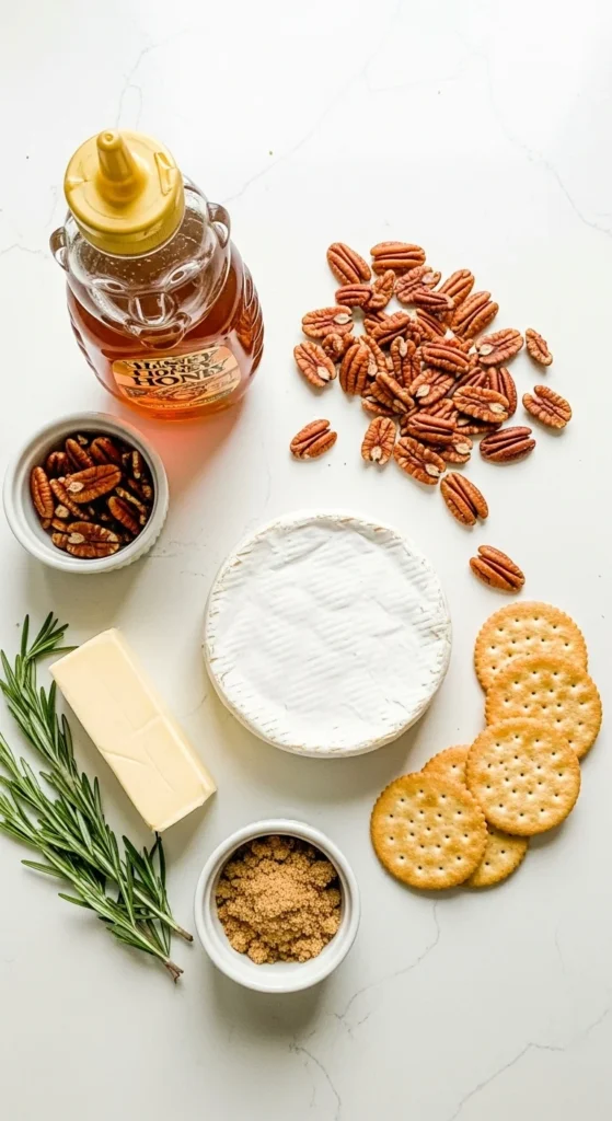 Warm Baked Brie with Honey and Pecans – A Cozy, Crowd-Pleasing Christmas Appetizer