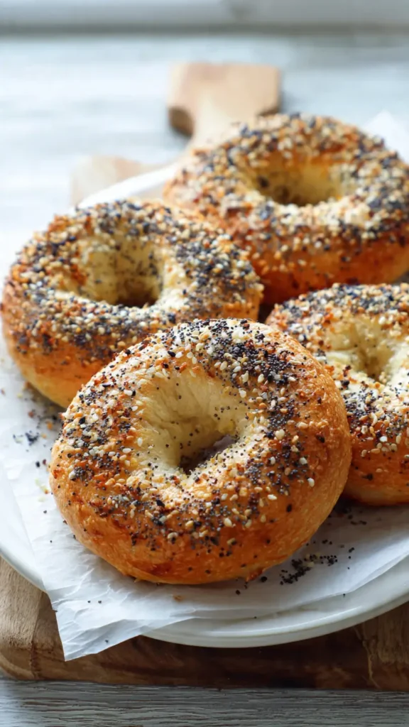 1. Classic 2-Ingredient Greek Yogurt Bagels (The Gateway Drug)