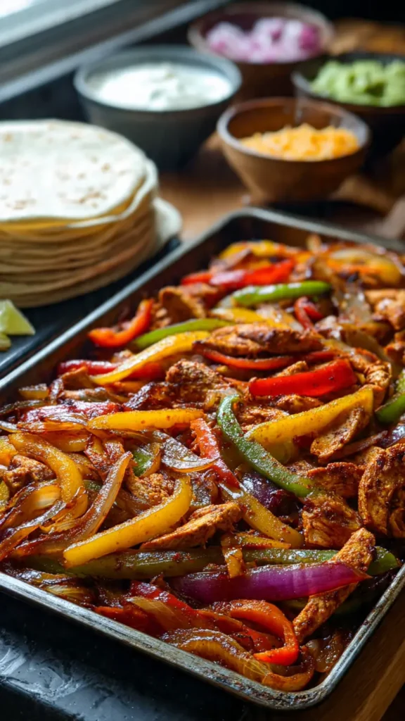 1. Sheet Pan Chicken Fajitas That Make You Look Like You Tried
