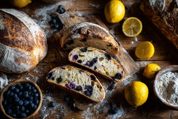 10 Cozy Lemon Blueberry Sourdough Bread Ideas to Bake This Weekend
