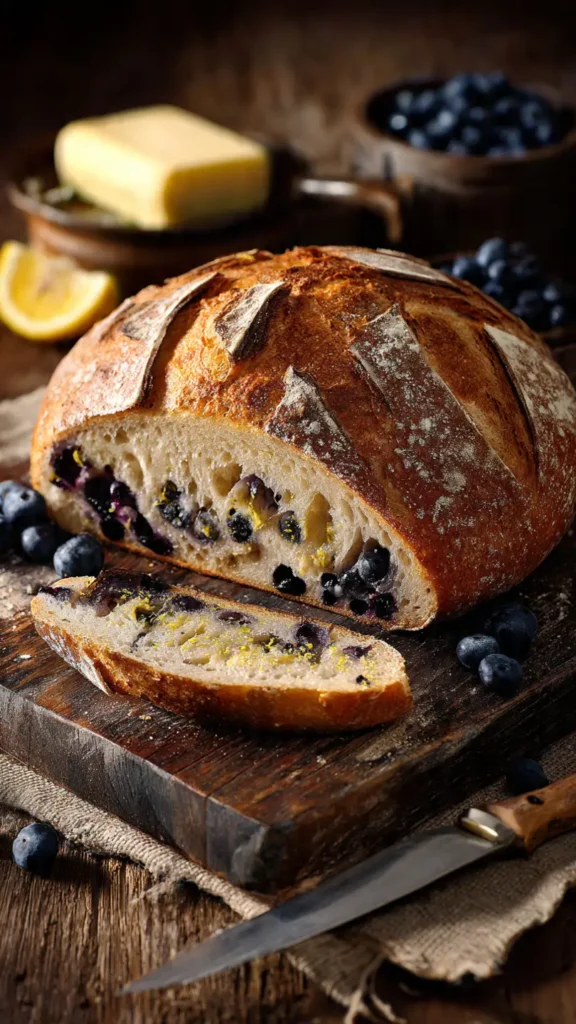 10. Best Lemon Blueberry Sourdough Bread Recipe (The Perfected Version)