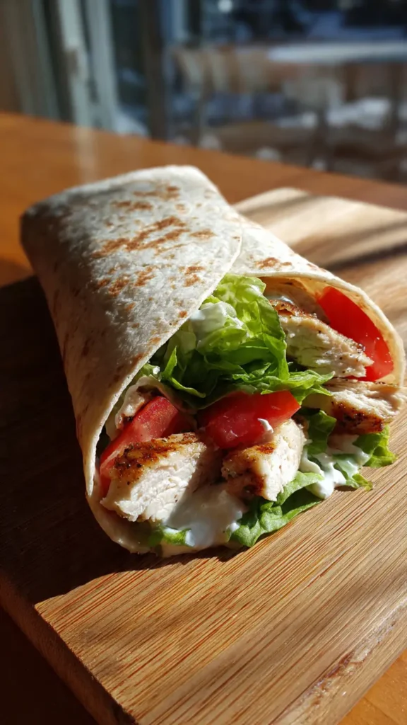 10. Grilled Chicken Wraps (The "I'm Being Healthy" Meal)