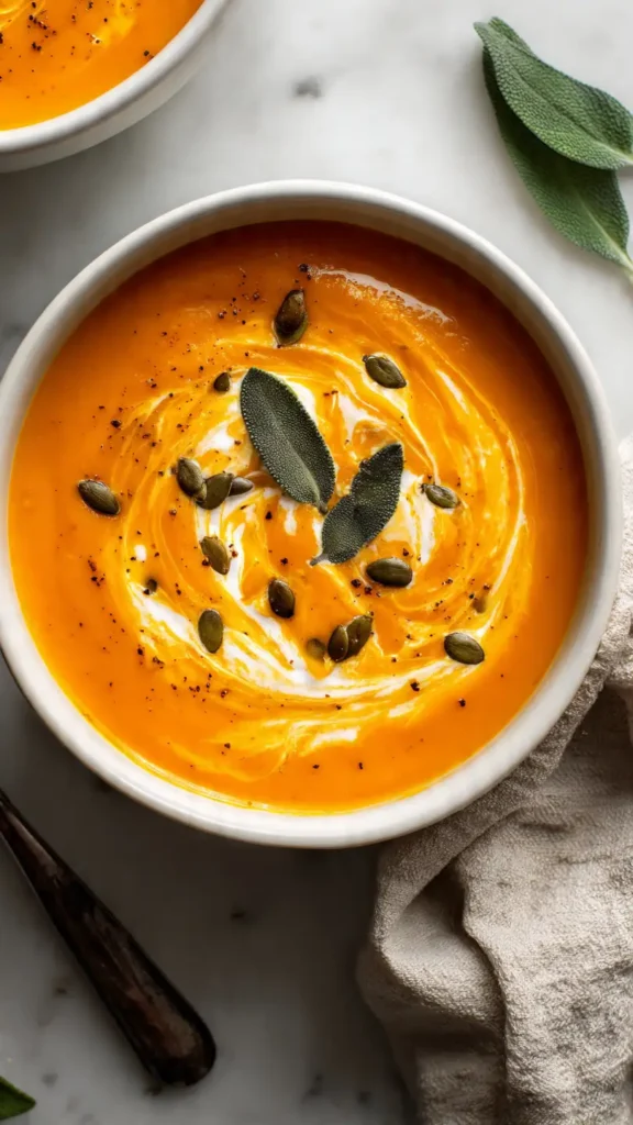 12. Butternut Squash Soup for When You Want to Feel Fancy