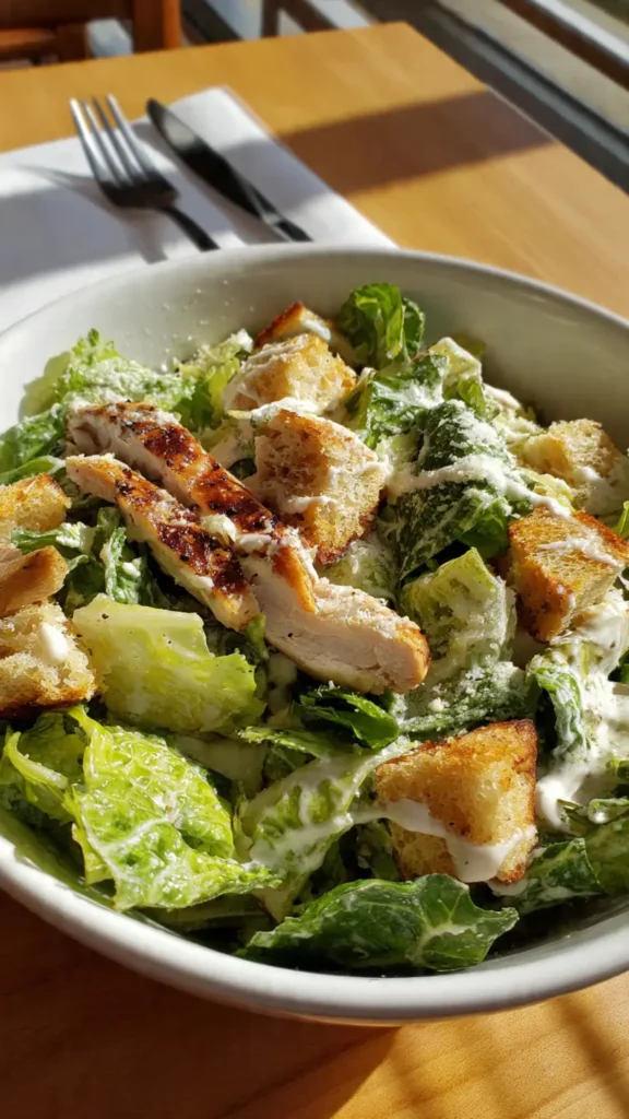 16. Chicken Caesar Salad (The One That Doesn't Feel Like Salad)