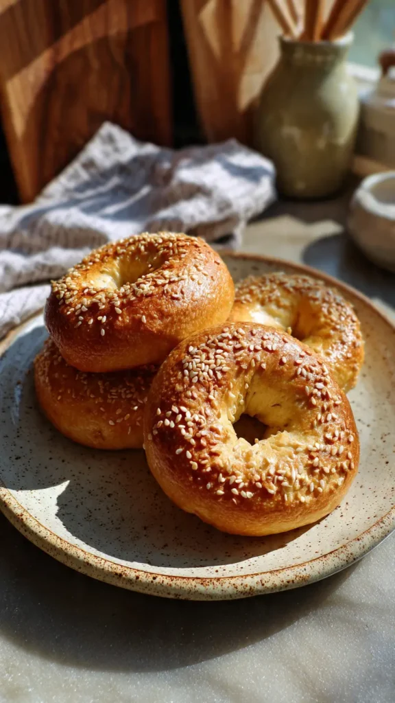 2. High Protein Bagels with Almond Flour (Gluten-Free Situation)