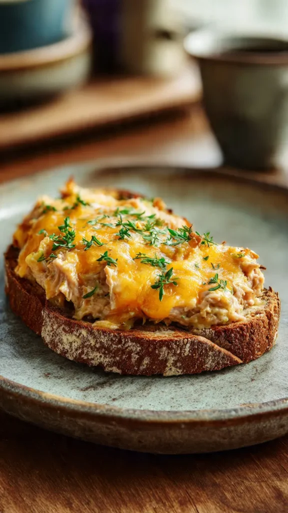 2. Tuna Melt Situation That's Actually Good