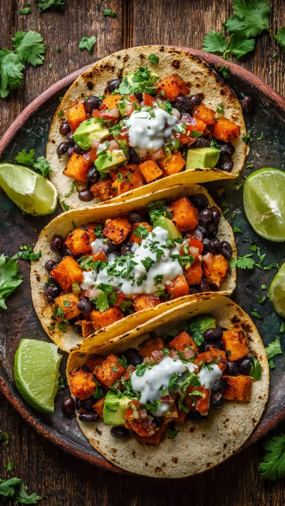 3. Black Bean and Sweet Potato Tacos (The One Even Picky Eaters Tolerate)