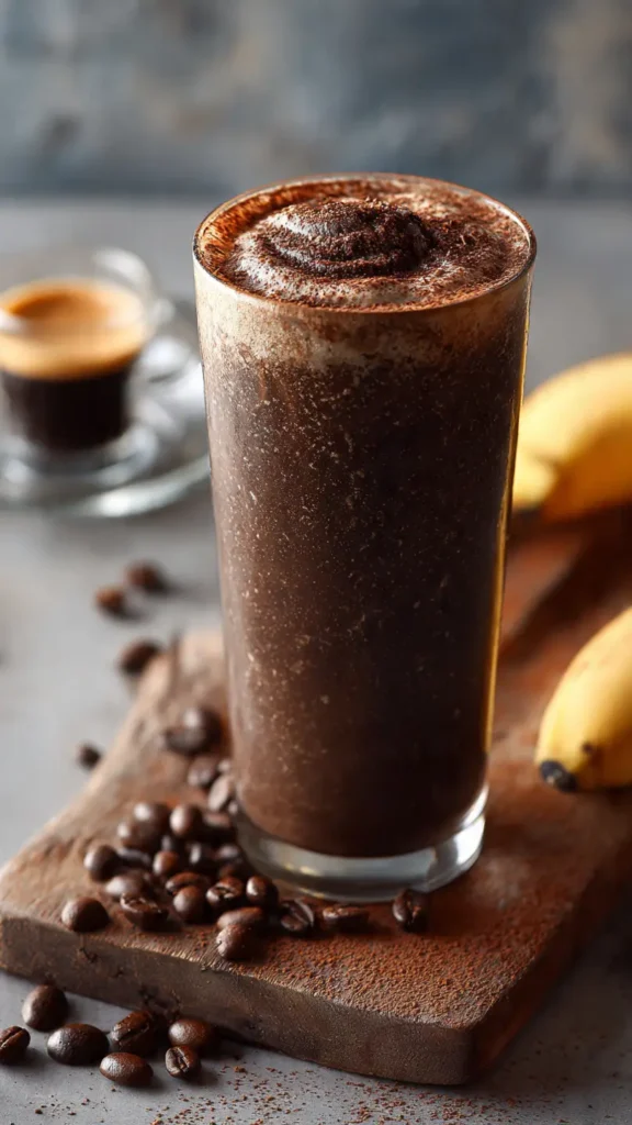 4. Coffee Shop Mocha Protein Smoothie (Better Than Starbucks)