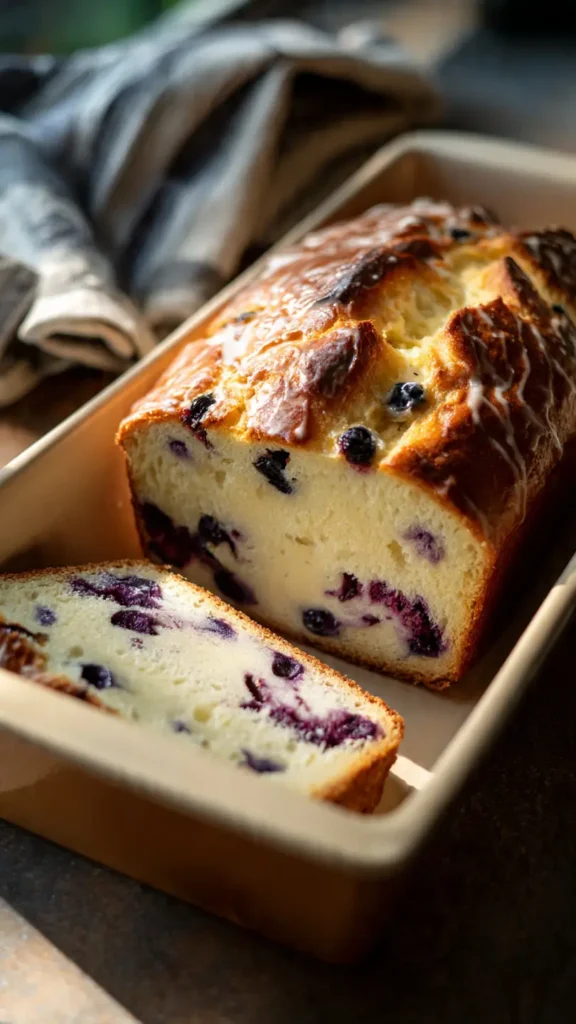 4. Easy Lemon Blueberry Sourdough Bread Recipe (For Busy Weeknights)