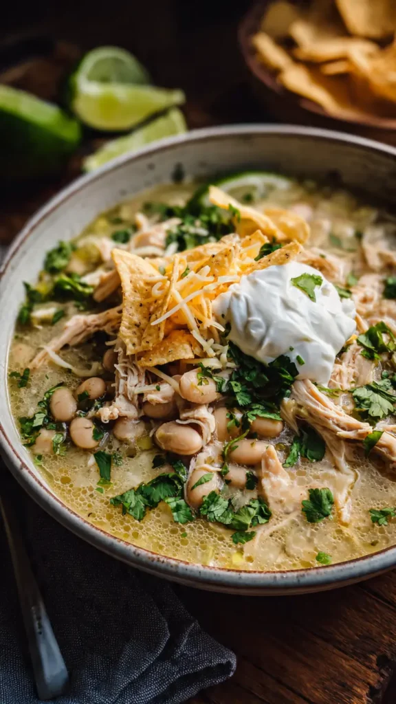 4. White Chicken Chili That Converted My Red Chili Husband