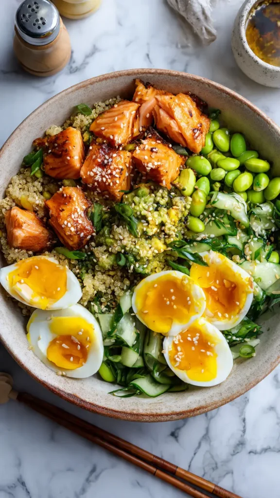 5. The "Secret Weapon" Salmon Bowl