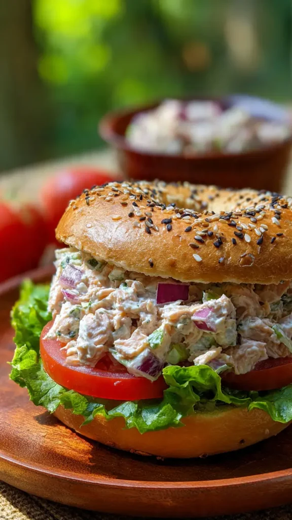 5. Tuna Salad Bagel That Doesn't Taste Like Cat Food