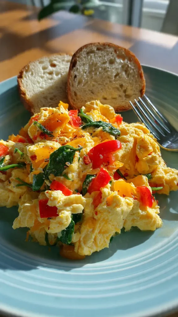 6. Egg Scramble with Whatever's Around (Breakfast for Dinner Supremacy)