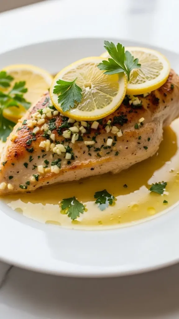 6. Lemon Garlic Chicken That Feels Fancy