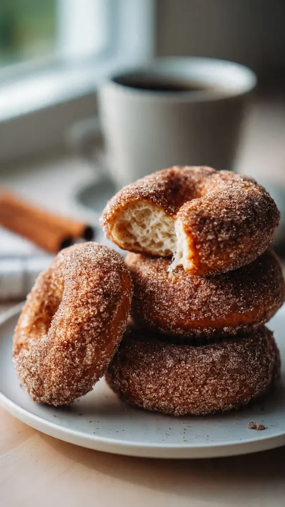 6. Sweet Cinnamon Sugar Protein Bagels (Breakfast Dessert)