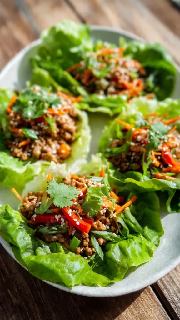 6. Turkey and Veggie Lettuce Wraps (For When You Want to Feel Virtuous)