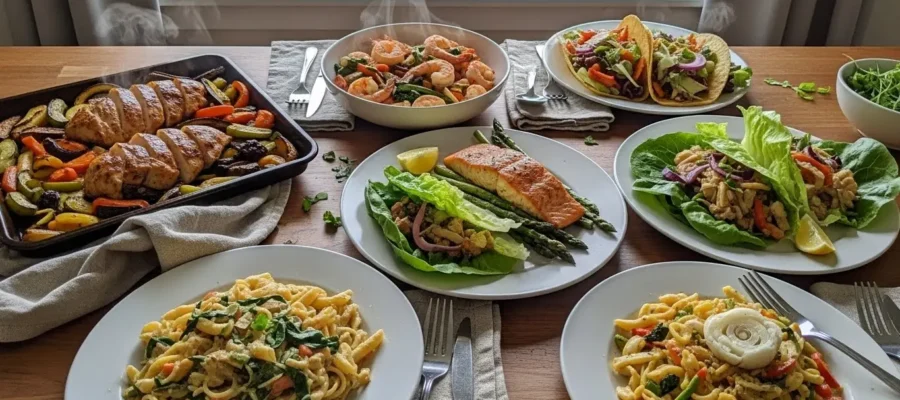 7 Fast And Healthy Weeknight Meals in 30 Minutes or Less