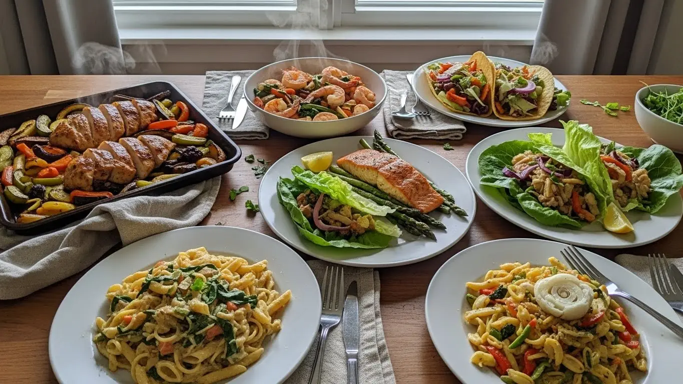 7 Fast And Healthy Weeknight Meals in 30 Minutes or Less