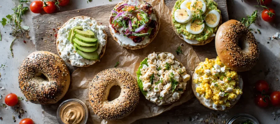 7 High Protein Bagel Ideas for Easy Meal Prep