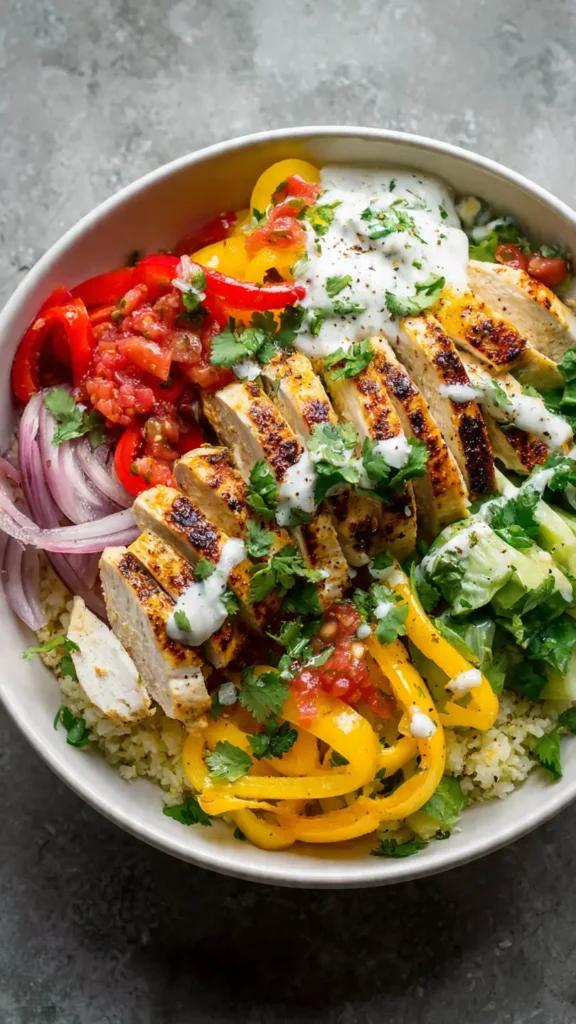 8. Chicken Fajita Bowl That Beats Chipotle